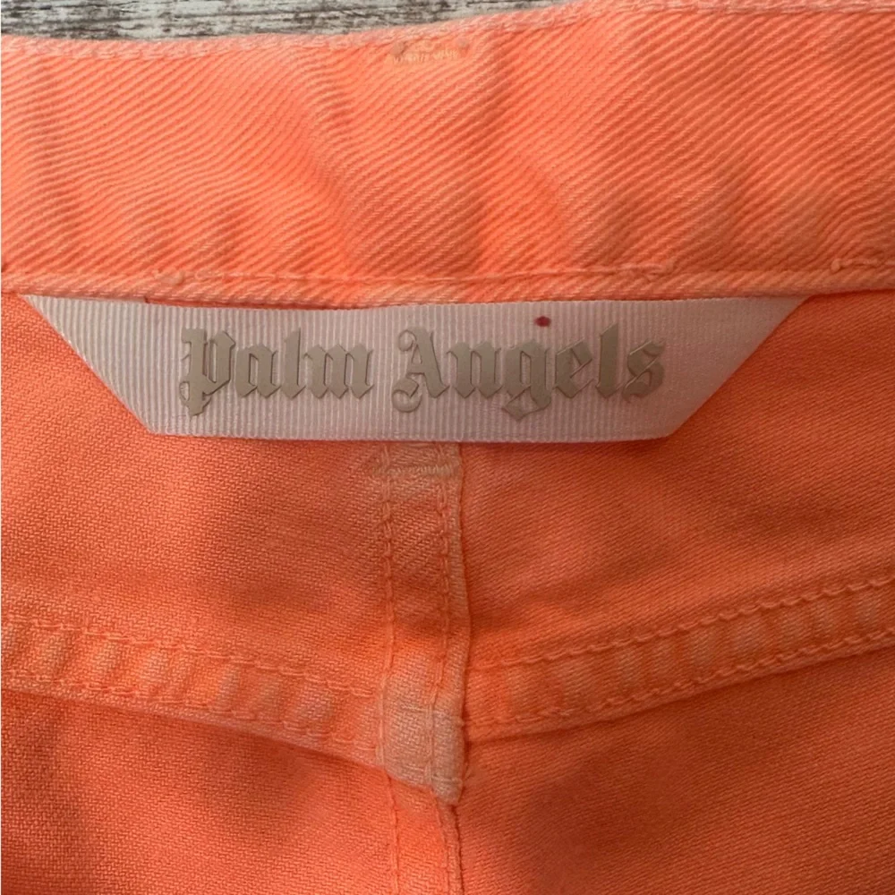 PALM ANGELS Orange Faded Jeans size 31